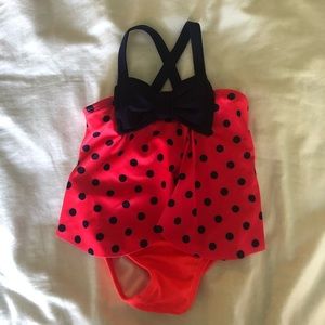 Gymboree Baby Girl One Piece Polka Dot Swimsuit